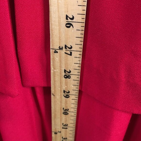 Vintage Kristy Petites Dress Womens 4P Red Gold Military Nutcracker Soldier - Picture 5 of 16